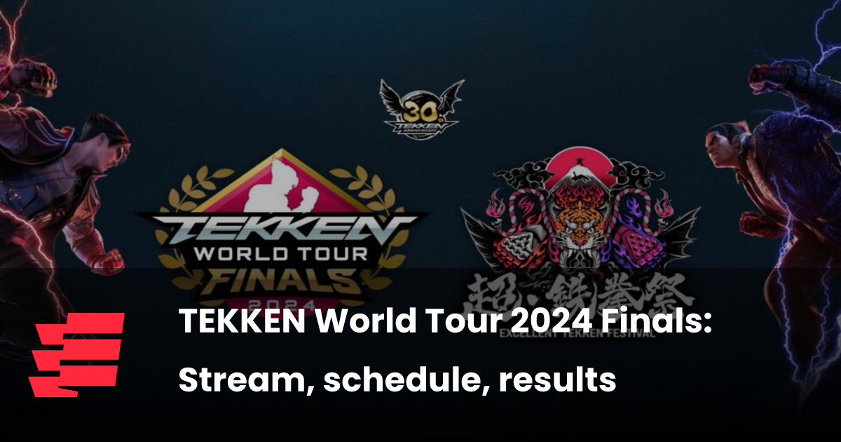 TEKKEN World Tour 2024 Finals Stream, schedule, results esports.gg